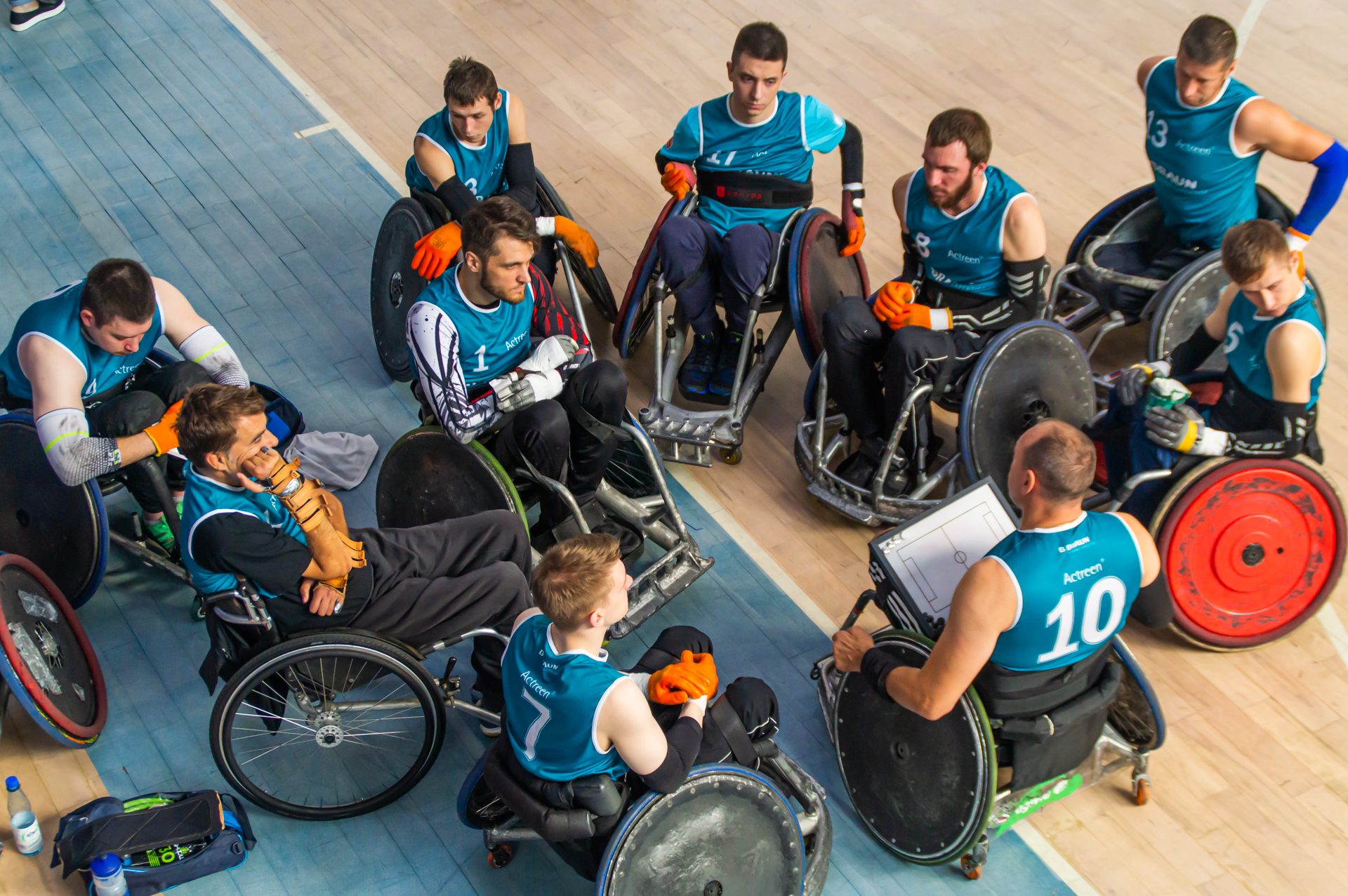 Wheelchair rugby 7
